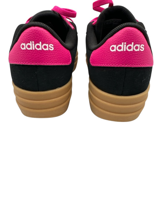 Adidas Shoe Size 5 Black & Pink Synthetic Platform Lace Up Sneakers Black & Pink / 5