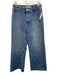 MNG by Mango Size 6 Medium Wash Cotton Denim High Rise Faded distressed Jeans Medium Wash / 6