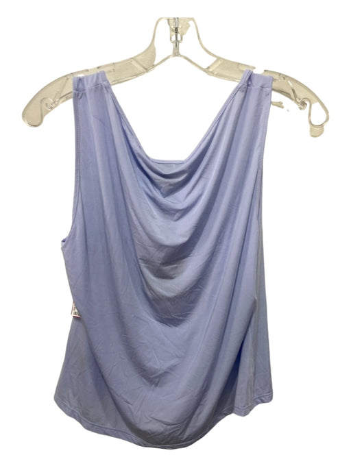 St. John Size XL Periwinkle Nylon Scoop Neck Sleeveless Top Periwinkle / XL