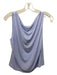 St. John Size XL Periwinkle Nylon Scoop Neck Sleeveless Top Periwinkle / XL