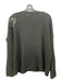 Brodie Size L Black Cashmere Long Sleeve Lips Shimmer Woven Detail Sweater Black / L