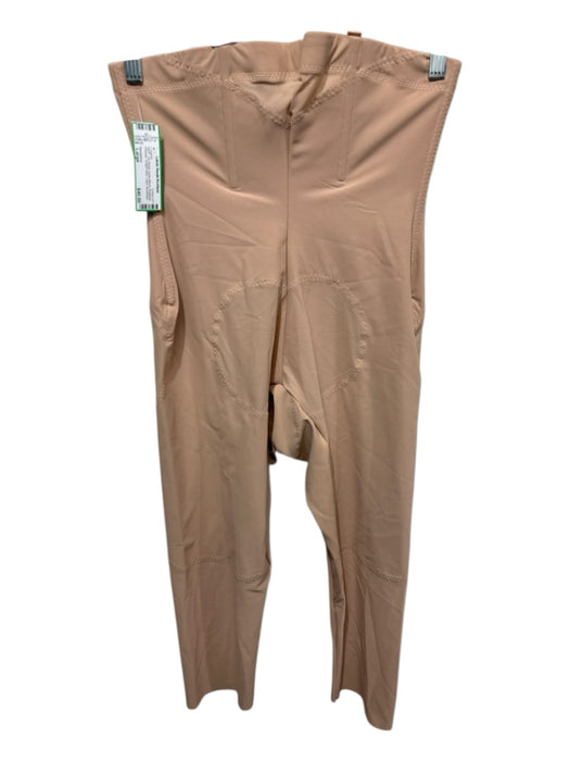 Honeylove Size Large Tan Beige Nylon Blend Strapless Romper Shape Wear Lingerie Tan Beige / Large