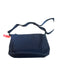 Ferragamo Navy Canvas Striped Satchel Men's Luggage