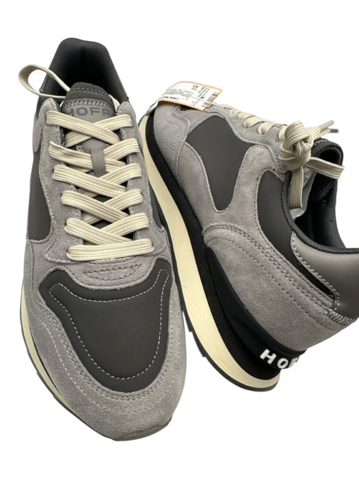 Hoff Shoe Size 43 NWT Gray Suede & Synthetic Solid Sneaker Men's Shoes Gray / 43