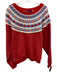 Polo Ralph Lauren Size L Red, Blue, White Cotton & Polyester Fair Isle Sweater Red, Blue, White / L