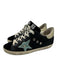 Golden Goose Shoe Size 38 Black, Blue, White Suede & Synthetic Sneakers Black, Blue, White / 38