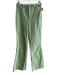 Alice & Olivia Size 28 Light Green Cotton Blend High Waist Zip Fly Raw Hem Jeans Light Green / 28