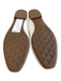 Aerosoles Shoe Size 9.5 White Leather Almond Toe Open Back Flat Ballet Shoes White / 9.5