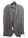 Peter Millar NWT Gray Wool Blend Solid 2 Button Men's Blazer 44