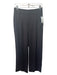 Vince Size 2 Black Triacetate Blend Hook & Zip High Rise Pleated Wide Leg Pants Black / 2