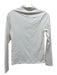 Banana Republic Size S White Cotton & Spandex High Neck Long Sleeve Top White / S