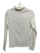 Banana Republic Size S White Cotton & Spandex High Neck Long Sleeve Top White / S