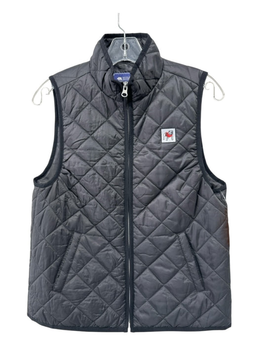 Onward Reserve Size S Black Polyester Quilted Puffer Sleeveless Zip Up Vest Black / S