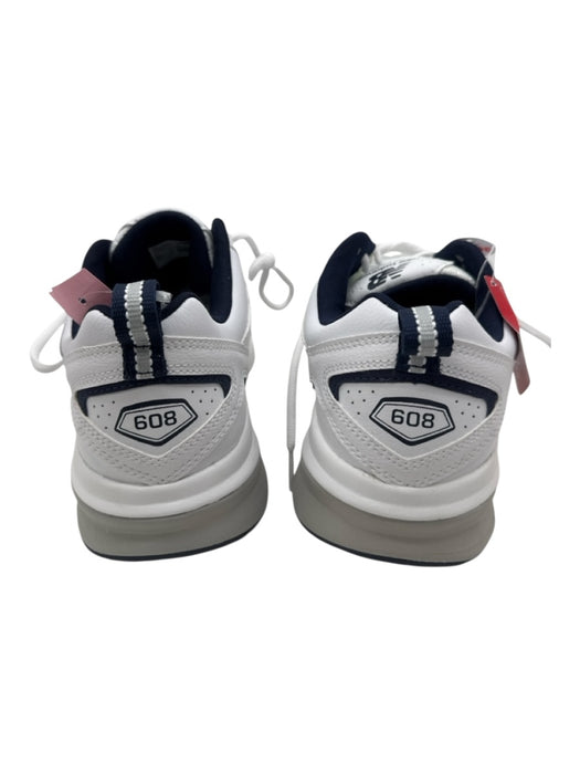 New Balance Shoe Size 9 NWT White & Blue Leather Solid Sneaker Men's Shoes White & Blue / 9