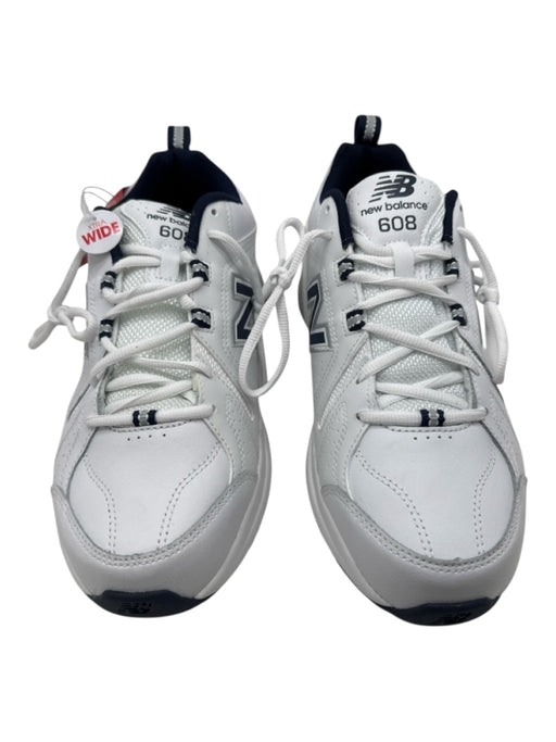 New Balance Shoe Size 9 NWT White & Blue Leather Solid Sneaker Men's Shoes White & Blue / 9