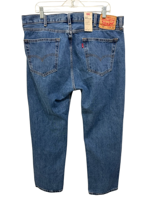 Levis NWT Size 38 medium dark wash Cotton Blend Solid Jean Men's Pants medium dark wash / 38