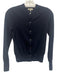 Ann Mashburn Size XS Navy Cotton Buttons Long Sleeve Cardigan Navy / XS