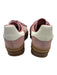 Adidas Shoe Size 6.5 Pink & White Leather Upper Suede Low Platform Sneakers Pink & White / 6.5