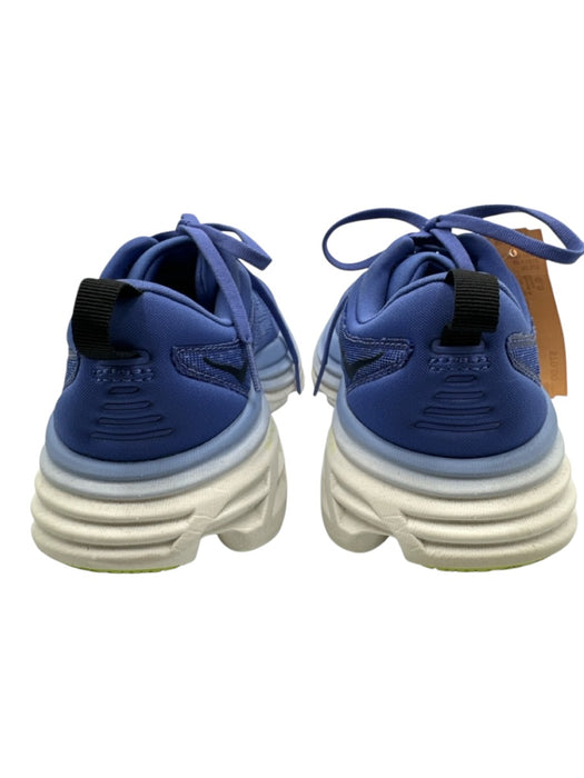 Hoka Shoe Size 6.5 Blue textile upper Perforated Athletic Low Top Sneakers Blue / 6.5