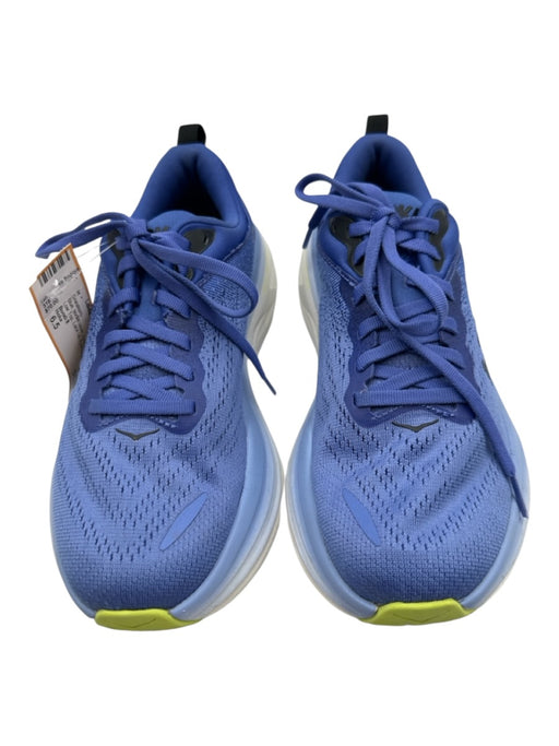 Hoka Shoe Size 6.5 Blue textile upper Perforated Athletic Low Top Sneakers Blue / 6.5