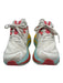 Hoka Shoe Size 6.5 White, Pink & Multi textile upper Perforated Low Top Sneakers White, Pink & Multi / 6.5
