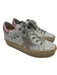 Golden Goose Shoe Size 36 White & Pink Leather Upper Glitter Low Top Sneakers White & Pink / 36