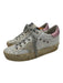 Golden Goose Shoe Size 36 White & Pink Leather Upper Glitter Low Top Sneakers White & Pink / 36