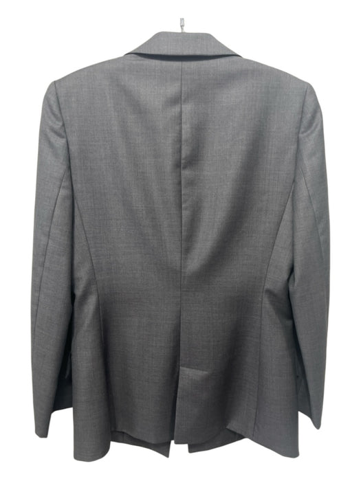 Giorgio Armani Size 38 Gray Wool & Cashmere Solid 1 Button Blazer Jacket Gray / 38