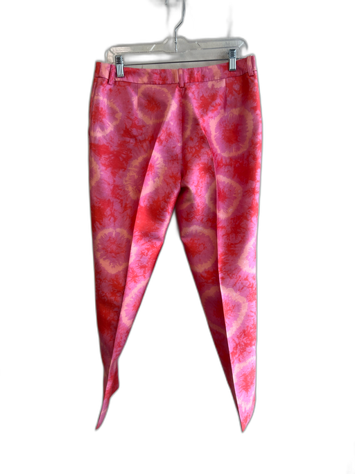 Michael Kors Size 6 Pink & Purple Wool Starburst Zip Fly Side Pocket Pants Pink & Purple / 6