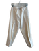Lafayette 148 Size 2 Cream Linen Side Pockets Apron accent Straight Cut Pants Cream / 2