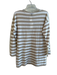 Eileen Fisher Size Medium white & tan Organic Linen Striped Long Sleeve Top white & tan / Medium