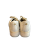 Valentino Shoe Size 6.5 Ivory Leather Round Toe lace up Low Top Platform Shoes Ivory / 6.5