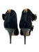 Giuseppe Zanotti Design Shoe Size 38.5 Black Leather Suede Triple Buckle Sandals Black / 38.5