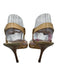 Manolo Blahnik Shoe Size 39.5 Beige Leather Buckle Sandals Beige / 39.5