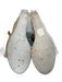 See By Chloe Shoe Size 36 Beige & Tan Leather & Fabric Wedge Platform Shoes Beige & Tan / 36