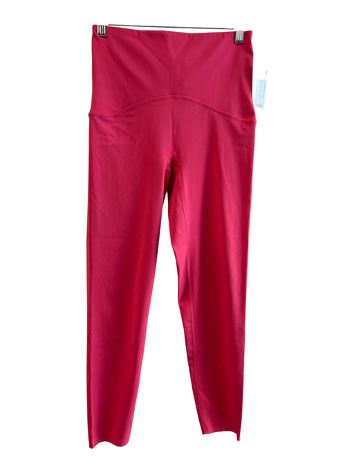 Spanx Size M Pink No Fabric Tag High Waist solid color Elastic Waist Leggings Pink / M