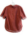 Tanya Taylor Size XS Burnt Orange Cotton Button Down Collared Hi Lo Top Burnt Orange / XS