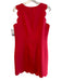 J. Crew Size 6 Red Polyester Blend Sleeveless Ankle Length Scallop Hem Dress Red / 6