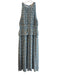 Ulla Johnson Size 4 Blue, Yellow & Multi Silk Back Zip Maxi Sleeveless Dress Blue, Yellow & Multi / 4