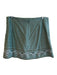 Julia Armory Size XL Green & White Cotton Sleeveless Embroidered Skirt Set Green & White / XL