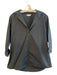 Ann Mashburn Size L Black 100% Cotton Collared Above Knee 1/2 sleeve Tunic Black / L