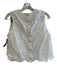 Veronica Beard Size 12 White Cotton Eyelet High Rise Sleeveless Zip Up Pants Set White / 12