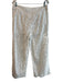 Veronica Beard Size 12 White Cotton Eyelet High Rise Sleeveless Zip Up Pants Set White / 12