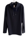 Spanx Size 1X Black Modal Blend High Neck Drawstring Long Sleeve Sweatshirt Top Black / 1X