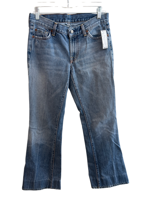 7 For All Mankind Size 28 Light Wash 100% Cotton Mid Rise 5 Pocket Jeans Light Wash / 28