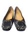 Ann Mashburn Shoe Size 36 Navy Leather Side Accent Almond Toe Rhinestone Shoes Navy / 36