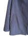 Theory Size L Navy Wool Snap Button Asymetric Front Pocket Coat Navy / L