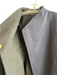 Theory Size L Navy Wool Snap Button Asymetric Front Pocket Coat Navy / L