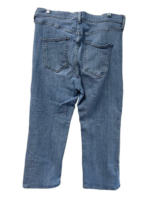 AYR Size 33 Light Wash Cotton Blend Zip Fly 5 Pocket Straight Leg Jeans Light Wash / 33