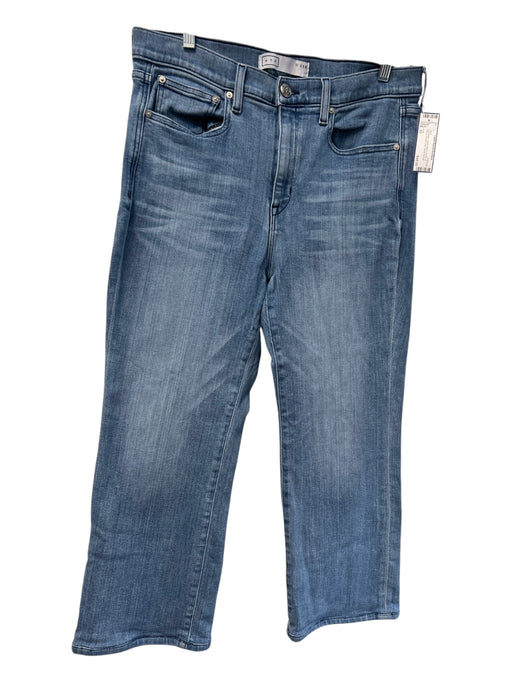 AYR Size 33 Light Wash Cotton Blend Zip Fly 5 Pocket Straight Leg Jeans Light Wash / 33